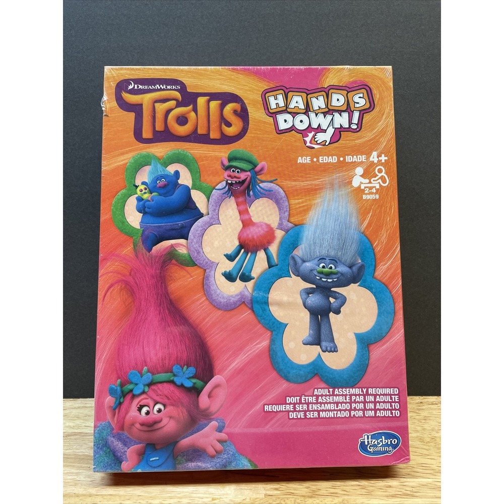 Dream Works Trolls Trolls Hands Down Game Sealed!!!